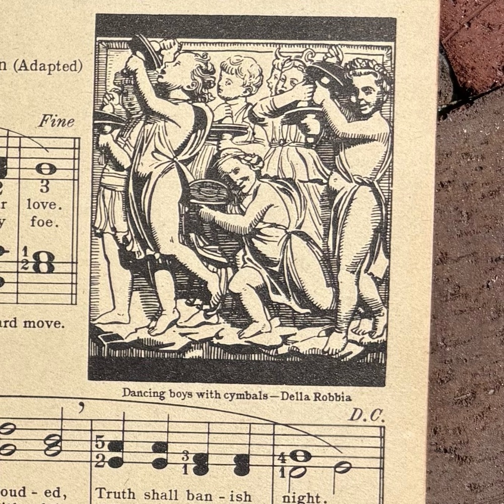 1932 First Classics Foundation Harmony Angel Beethoven Folk Songs Poems Music